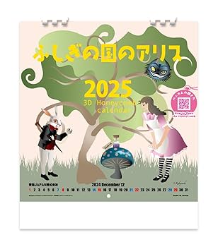 Amazon | 【2025年版】壁掛け型 3D ハニカム カレンダー